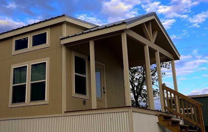 Tiny home available for rent at Westbrook RV Park